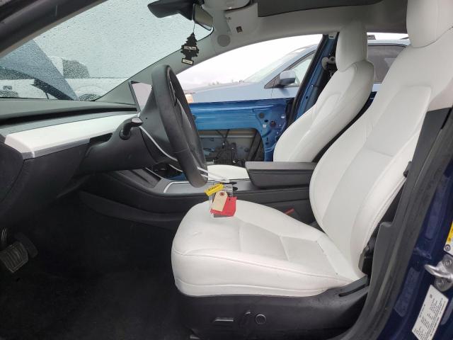 5YJ3E1EB3NF276034 - 2022 TESLA MODEL 3 蓝色 照片 7