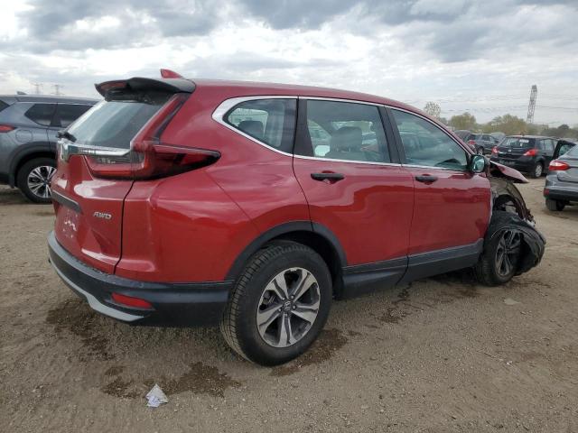 5J6RW2H20LL021452 - 2020 HONDA CR-V LX RED photo 3