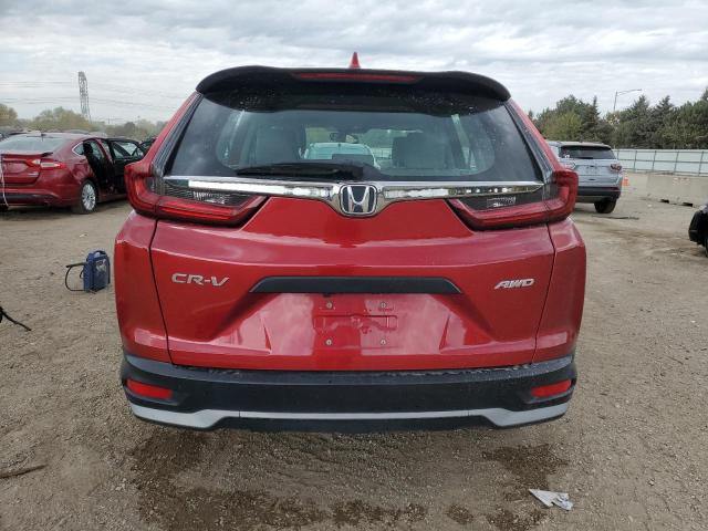 5J6RW2H20LL021452 - 2020 HONDA CR-V LX RED photo 6
