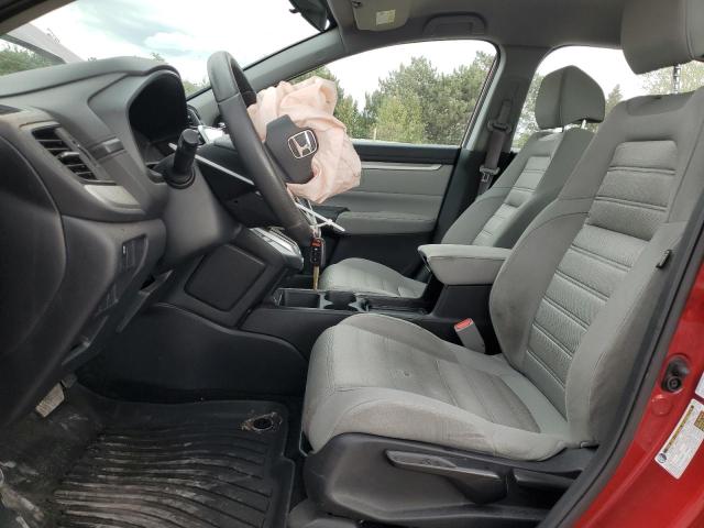 5J6RW2H20LL021452 - 2020 HONDA CR-V LX RED photo 7