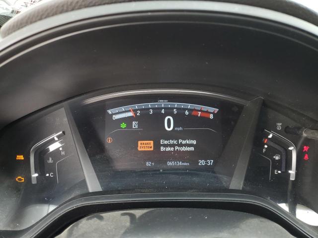 5J6RW2H20LL021452 - 2020 HONDA CR-V LX RED photo 9