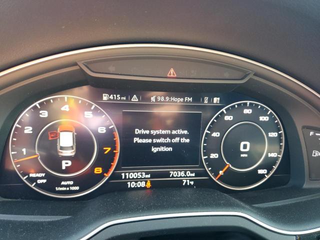 WA1VAAF73KD021704 - 2019 AUDI Q7 PRESTIGE Чорний фото 9