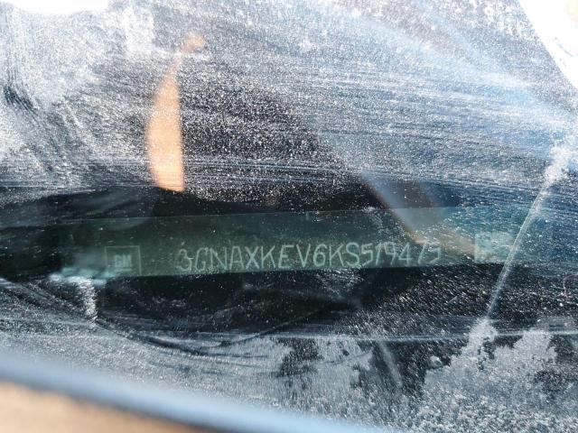 3GNAXKEV6KS519475 - 2019 CHEVROLET EQUINOX LT GRAY photo 13