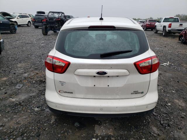 1FADP5BU2DL551955 - 2013 FORD C-MAX SEL أبيض صورة 6