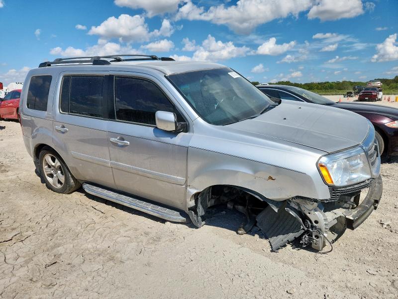 5FNYF3H58EB004759 - 2014 HONDA PILOT EXL SILVER photo 4