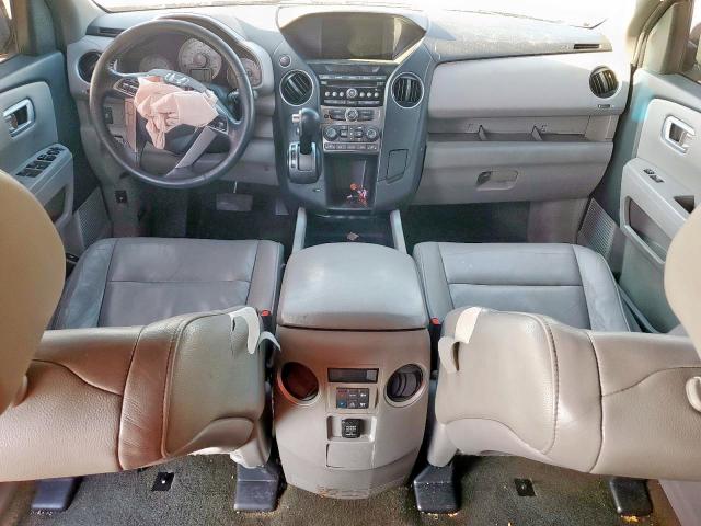 5FNYF3H58EB004759 - 2014 HONDA PILOT EXL SILVER photo 8