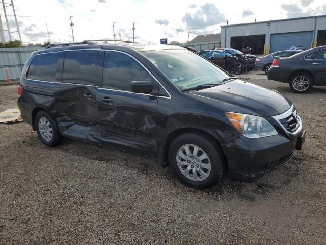 5FNRL38758B087702 - 2008 HONDA ODYSSEY EXL შავი ფოტო 4