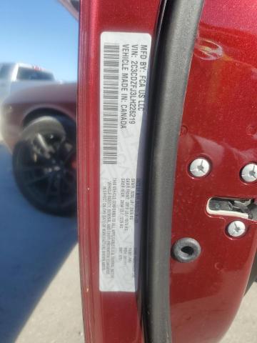 2C3CDZFJ3LH226219 - 2020 DODGE CHALLENGER R/T SCAT PACK MAROON photo 12