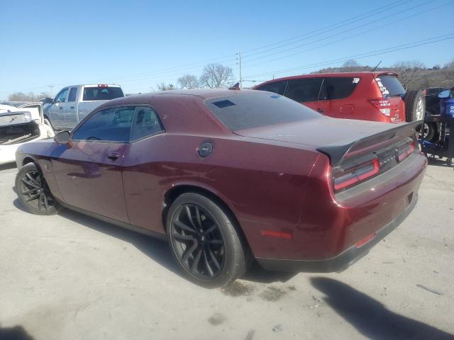 2C3CDZFJ3LH226219 - 2020 DODGE CHALLENGER R/T SCAT PACK MAROON photo 2