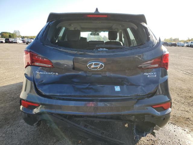 5XYZUDLB5HG465413 - 2017 HYUNDAI SANTA FE S BLACK photo 6