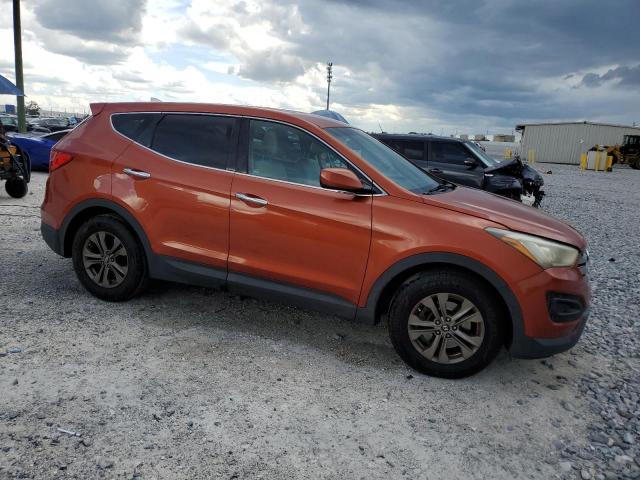 5XYZT3LB4DG058884 - 2013 HYUNDAI SANTA FE S ORANGE photo 4