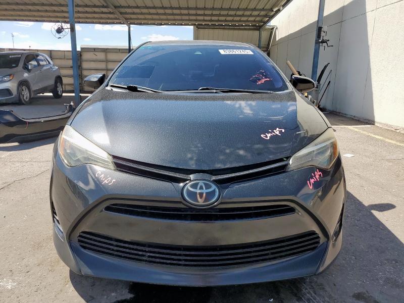 5YFBURHE2HP613241 - 2017 TOYOTA COROLLA L 黑色 照片 5