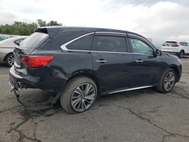 5FRYD4H50HB006827 - 2017 ACURA MDX TECHNOLOGY Czarny zdjęcie 3
