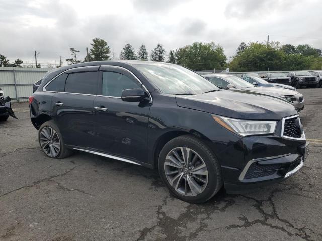 5FRYD4H50HB006827 - 2017 ACURA MDX TECHNOLOGY Czarny zdjęcie 4