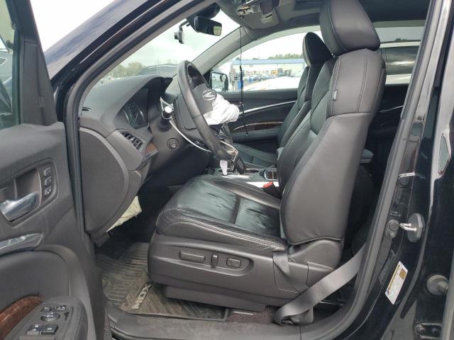 5FRYD4H50HB006827 - 2017 ACURA MDX TECHNOLOGY Czarny zdjęcie 7