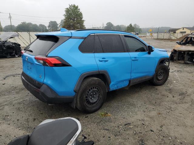 2T3G1RFV2MW233821 - 2021 TOYOTA RAV4 LE Mavi foto 3