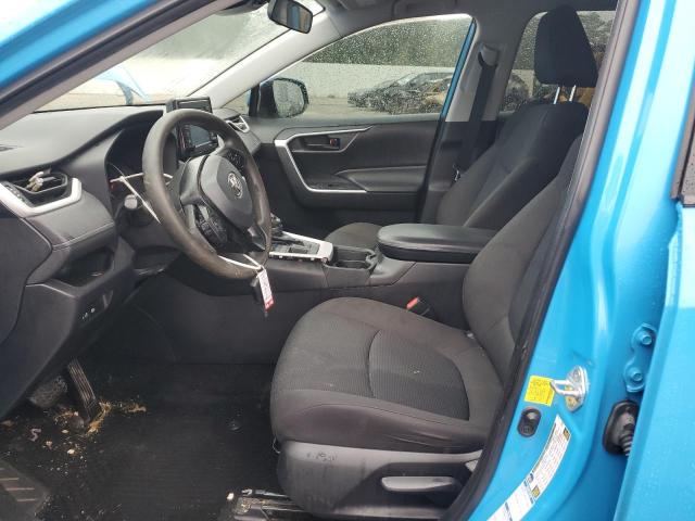 2T3G1RFV2MW233821 - 2021 TOYOTA RAV4 LE Mavi foto 7