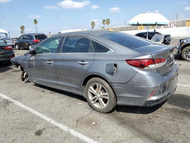 5NPE34AF0JH636512 - 2018 HYUNDAI SONATA SPORT Сірий фото 2