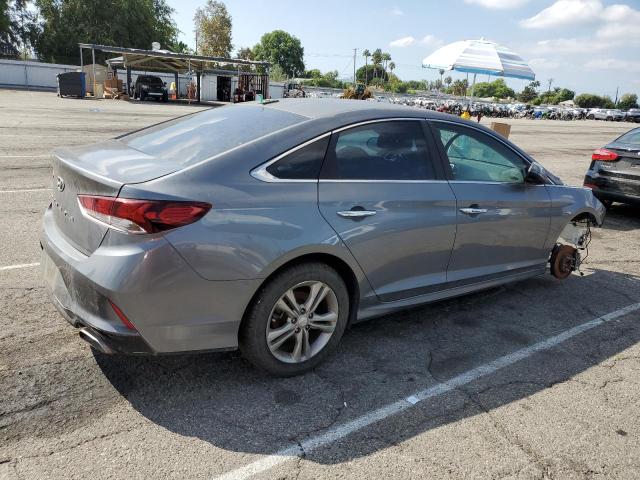 5NPE34AF0JH636512 - 2018 HYUNDAI SONATA SPORT Сірий фото 3