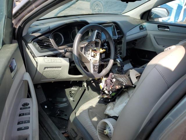 5NPE34AF0JH636512 - 2018 HYUNDAI SONATA SPORT Сірий фото 8