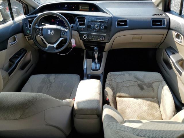 19XFB2F55FE098297 - 2015 HONDA CIVIC LX BURGUNDY photo 8