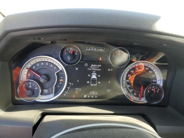 1C6RR7TT7KS623562 - 2019 RAM 1500 CLASS SLT შავი ფოტო 9