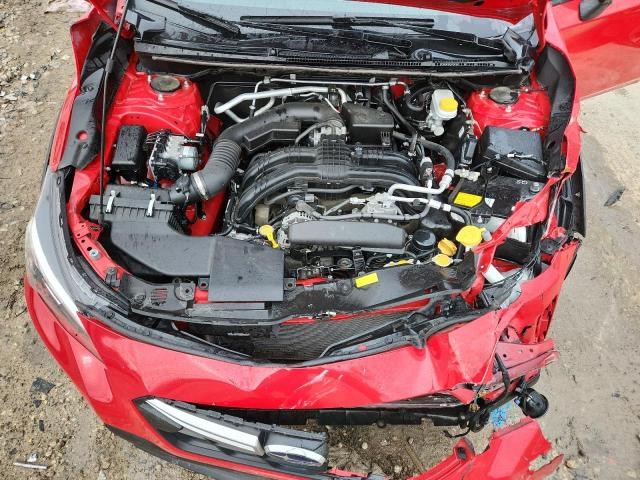 JF2GTAEC6NH228707 - 2022 SUBARU CROSSTREK PREMIUM RED photo 12