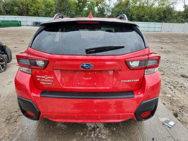 JF2GTAEC6NH228707 - 2022 SUBARU CROSSTREK PREMIUM RED photo 6