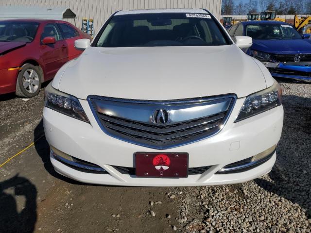 JH4KC1F90EC007241 - 2014 ACURA RLX ADVANCE WHITE photo 5