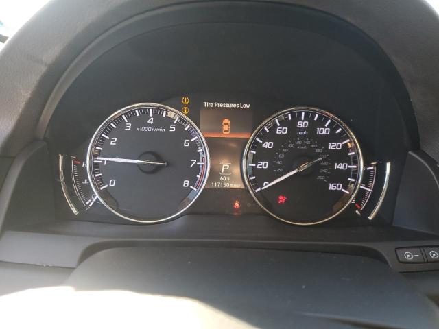 JH4KC1F90EC007241 - 2014 ACURA RLX ADVANCE WHITE photo 9