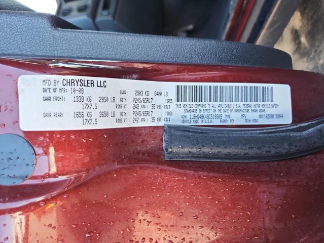 1J8HG48K49C519309 - 2009 JEEP COMMANDER SPORT Bordeaux Foto 13
