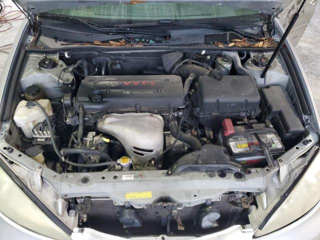 4T1BE32K04U821989 - 2004 TOYOTA CAMRY LE SILVER photo 11