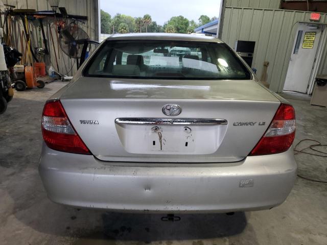 4T1BE32K04U821989 - 2004 TOYOTA CAMRY LE SILVER photo 6