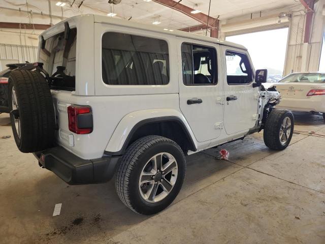 1C4HJXEN3JW314995 - 2018 JEEP WRANGLER U SAHARA WHITE photo 3