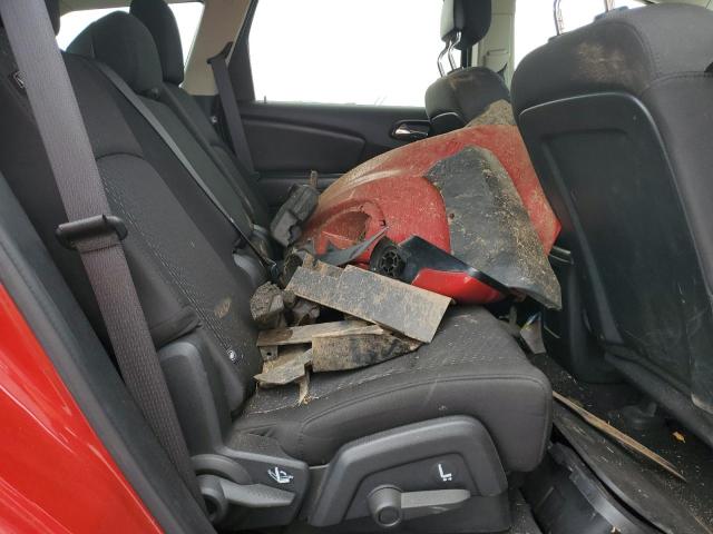 3C4PDDBGXHT574530 - 2017 DODGE JOURNEY SXT წითელი ფოტო 11