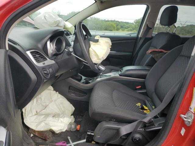 3C4PDDBGXHT574530 - 2017 DODGE JOURNEY SXT წითელი ფოტო 7