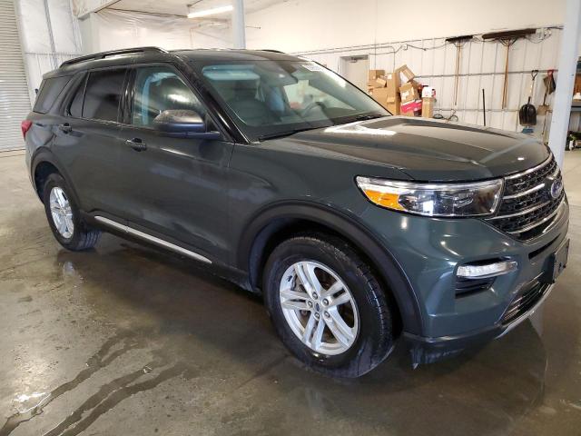 1FMSK8DH7RGA65090 - 2024 FORD EXPLORER XLT Gris photo 4