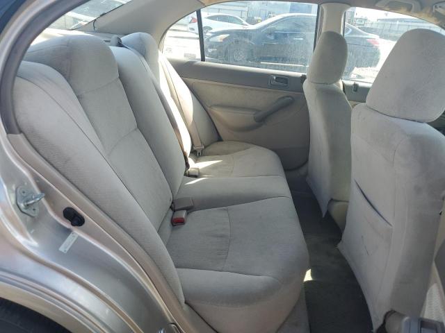 1HGES16541L022769 - 2001 HONDA CIVIC LX GOLD photo 10