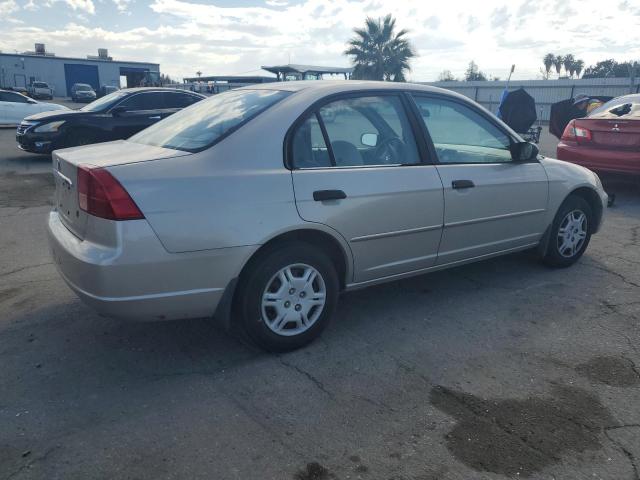 1HGES16541L022769 - 2001 HONDA CIVIC LX GOLD photo 3