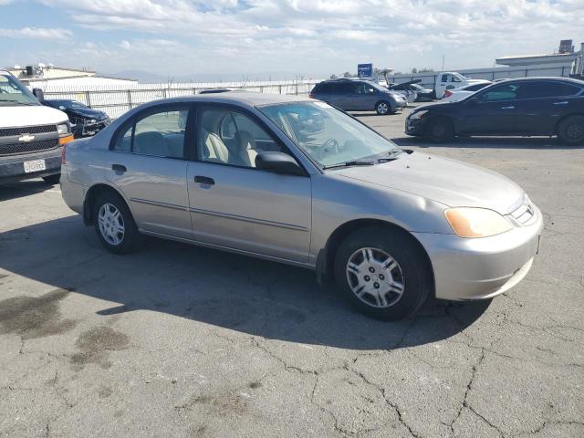 1HGES16541L022769 - 2001 HONDA CIVIC LX GOLD photo 4