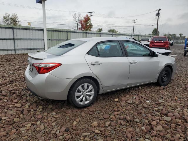 2T1BURHE6GC631840 - 2016 TOYOTA COROLLA L SILVER photo 3
