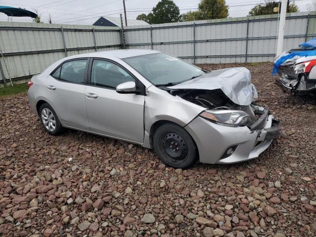 2T1BURHE6GC631840 - 2016 TOYOTA COROLLA L SILVER photo 4