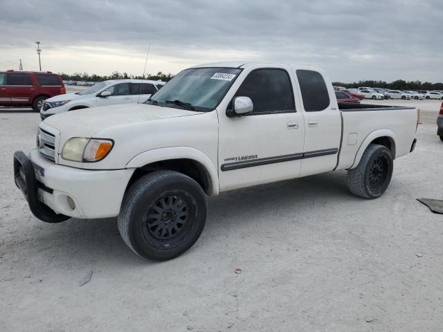 5TBRN34183S434139 - 2003 TOYOTA TUNDRA ACCESS CAB SR5 WHITE photo 1