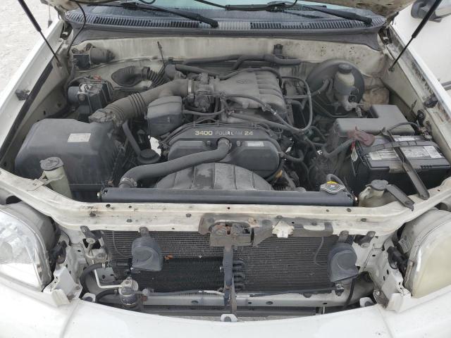 5TBRN34183S434139 - 2003 TOYOTA TUNDRA ACCESS CAB SR5 WHITE photo 11