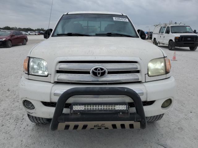 5TBRN34183S434139 - 2003 TOYOTA TUNDRA ACCESS CAB SR5 WHITE photo 5