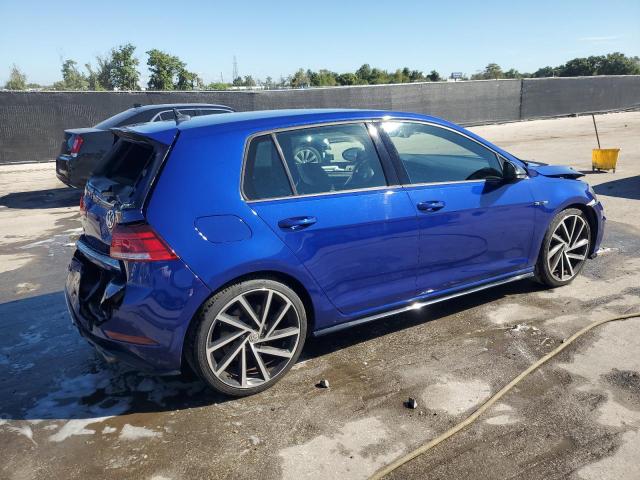 WVWWA7AU0KW133357 - 2019 VOLKSWAGEN GOLF R BLUE photo 3