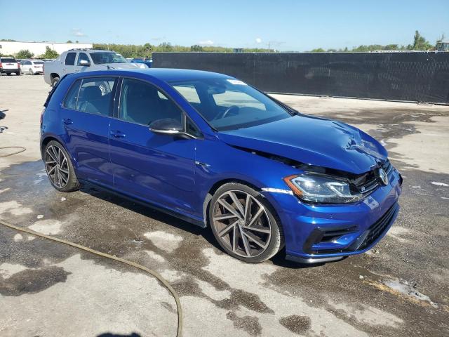 WVWWA7AU0KW133357 - 2019 VOLKSWAGEN GOLF R BLUE photo 4