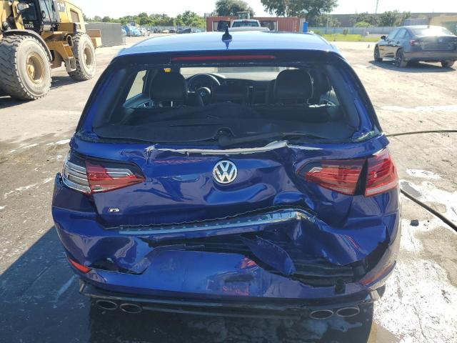WVWWA7AU0KW133357 - 2019 VOLKSWAGEN GOLF R BLUE photo 6