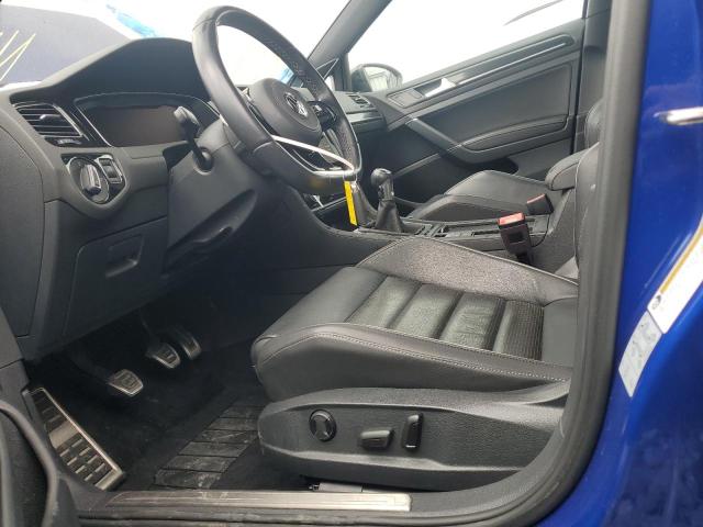 WVWWA7AU0KW133357 - 2019 VOLKSWAGEN GOLF R BLUE photo 7