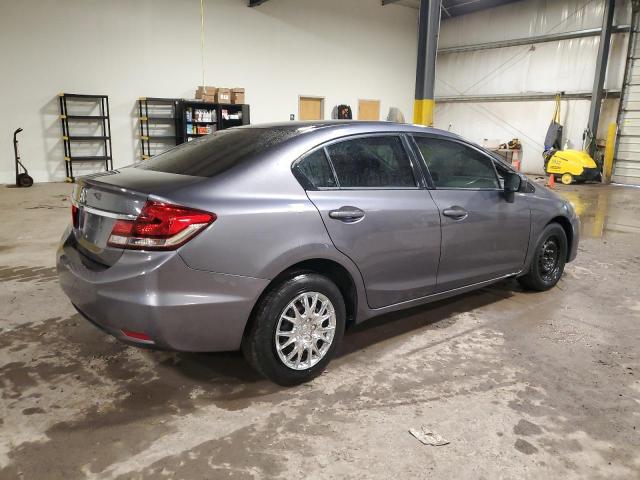 19XFB2F52FE296058 - 2015 HONDA CIVIC LX 灰色 照片 3